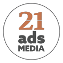 21 ads media logo