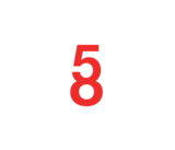 5+8 logo