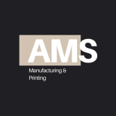 AMS Manufacturing & Printing Logo