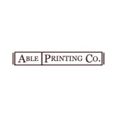 Able Printing Company Logo