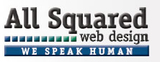 All Squared Web Design logo