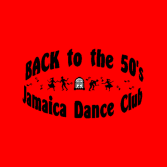 Back to the 50's Jamaica Dance Club Logo