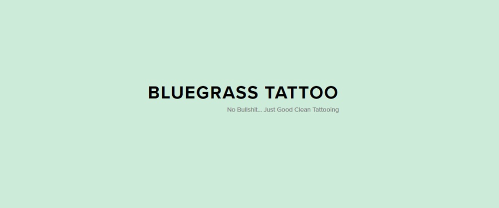 Bluegrass Tattoo