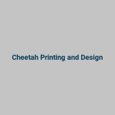 Cheetah Printing and Design Logo