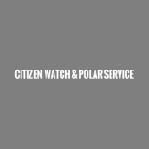 Citizen & Polar Factory Authorized Service Center Logo