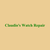 Claudio’s Watch Repair Logo