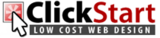ClickStart Web Design logo