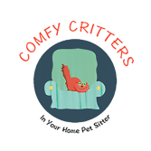 Comfy Critters Pet Sitting Logo