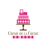 Creme de la Creme Cake Company Logo