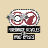 Firehouse Bicycles and Wolf Cycles Logo