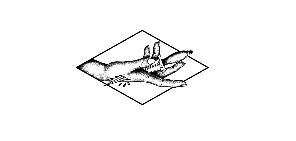 Hand & Dagger Tattoo