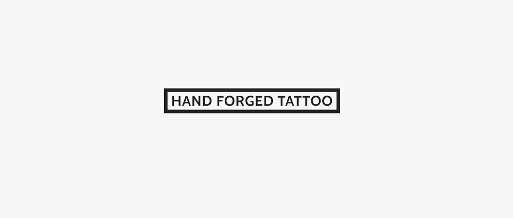 Hand Forged Tattoo