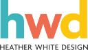 Heather White Design logo