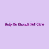 Help Me Rhonda Pet Care Logo