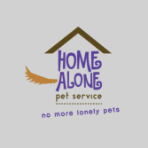 Home Alone Pet Service Logo