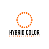 Hybrid Color Digital + Creative Logo
