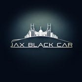 Jax Black Car Executive Transportation Logo