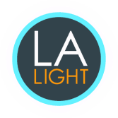 LA LIGHT PHOTOGRAPHY Logo