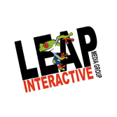 Leap interactive media group Logo