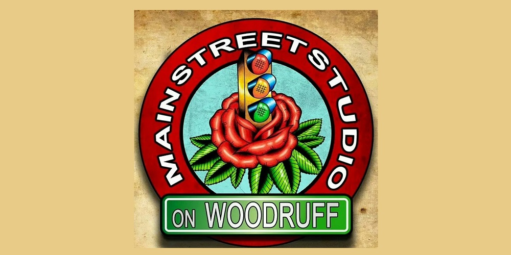 Main Street Tattoo On Woodruff logo