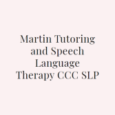 Martin Tutoring and Speech Language Therapy CCC SLP Logo