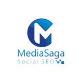 Media Saga Social SEO Logo