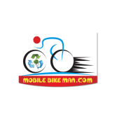 Mobile Bike Man Logo