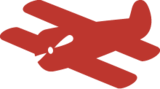 Red Airplane Design logo