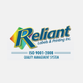 Reliant Labels & Printing Logo