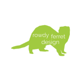 Rowdy Ferret Design logo