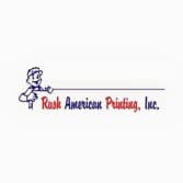 Rush American Printing, Inc. Logo