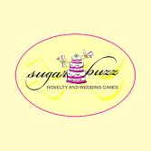 Sugar Buzz Novelty and Wedding Cakes Logo
