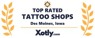 Top Rated Tattoo Shops Des Moines, Iowa Small