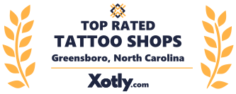 Top Rated Tattoo Shops Greensboro, North Carolina Small