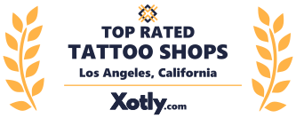 Top Rated Tattoo Shops Los Angeles, California Small