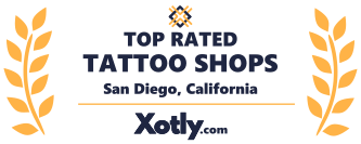 Top Rated Tattoo Shops San Diego, California Small