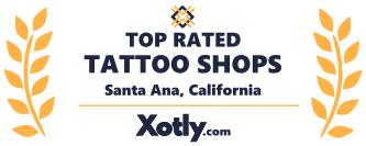 Top Rated Tattoo Shops Santa Ana, California Small