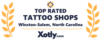 Top Rated Tattoo Shops Winston-Salem, North Carolina Small