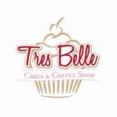 Tres Belle Cakes & Coffee Shop Logo