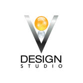 V Design logo