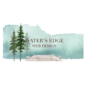 Water's Edge Web Design logo