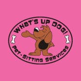 What's Up Dog Sitting Logo